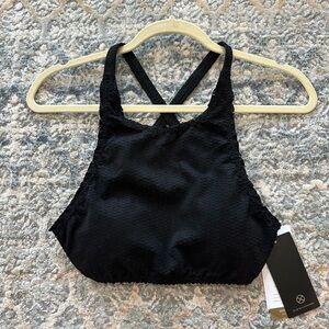 NEW VIX Paula Hermanny high neck bikini swimsuit cross back Size L